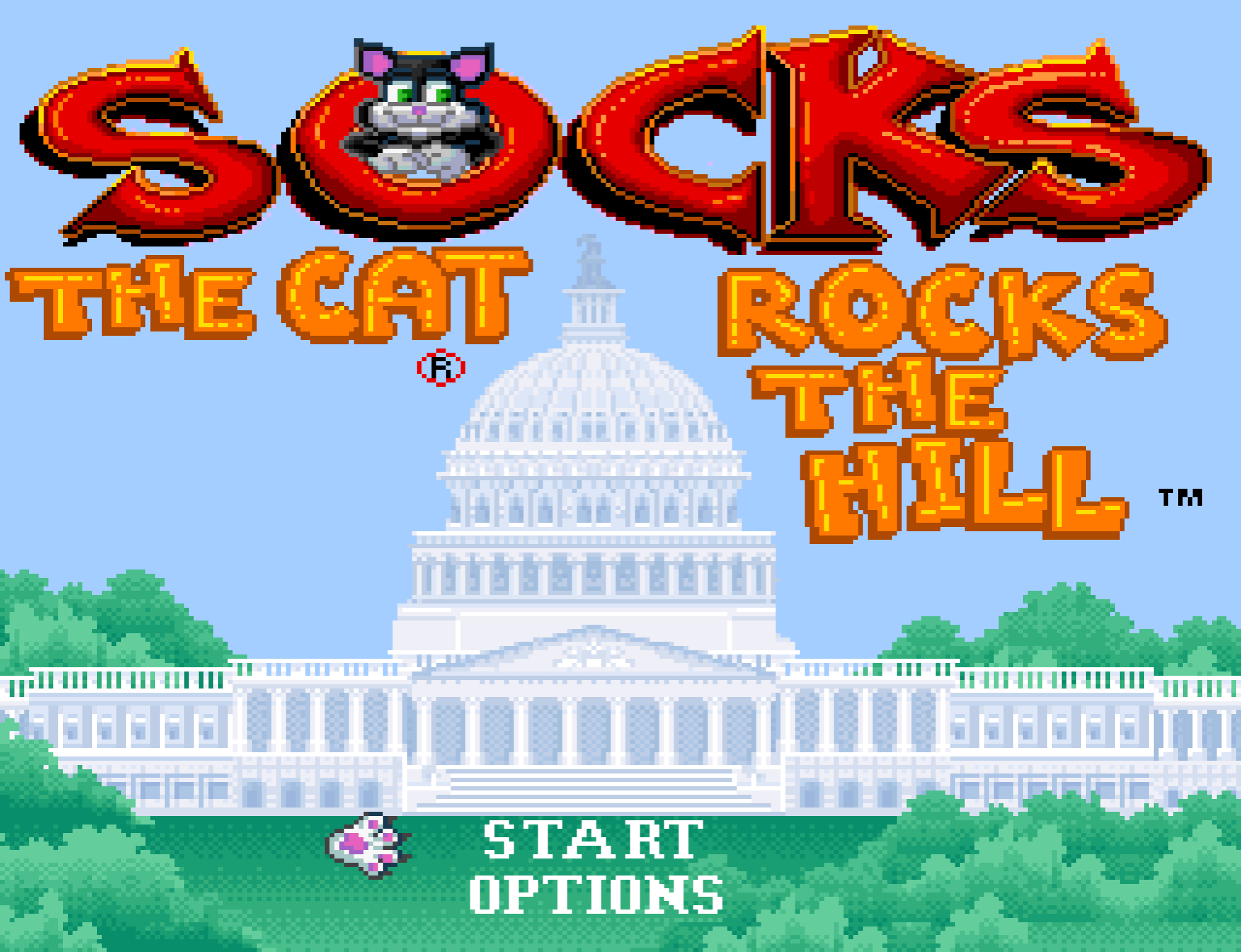 Mascot platformer where you play as Bill Clinton's cat who was kidnapped and must save the world from nuclear disaster. 