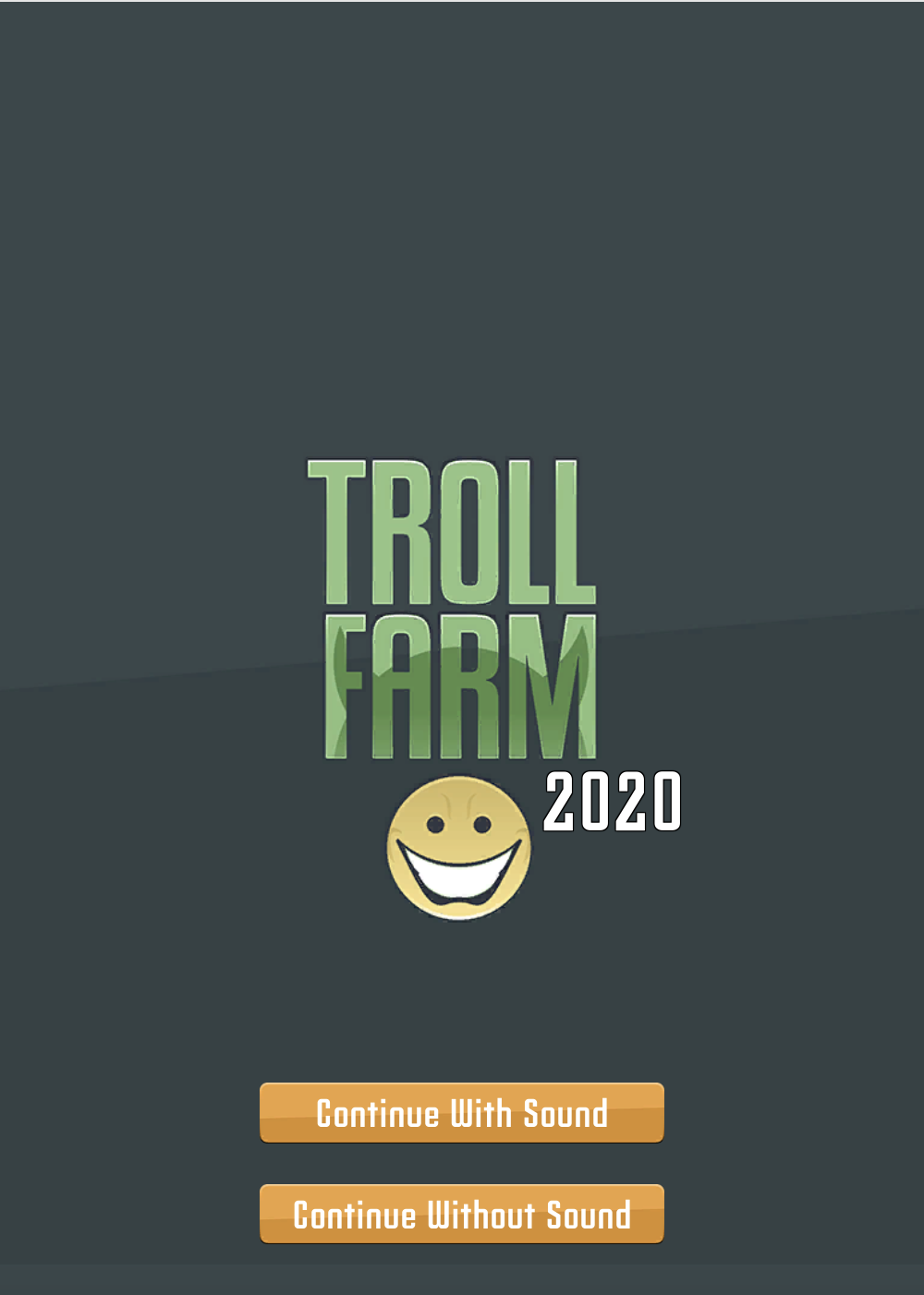 Idle clicker game that replicates the money and influence that troll farms have on society 